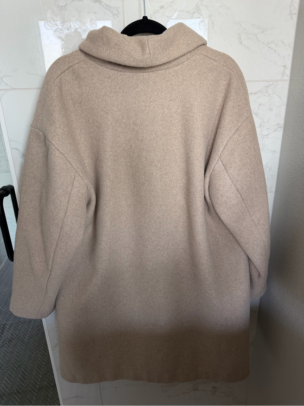BCBGeneration Hooded Shawl Collar Trench Coat in Taupe - Picture 3 of 3